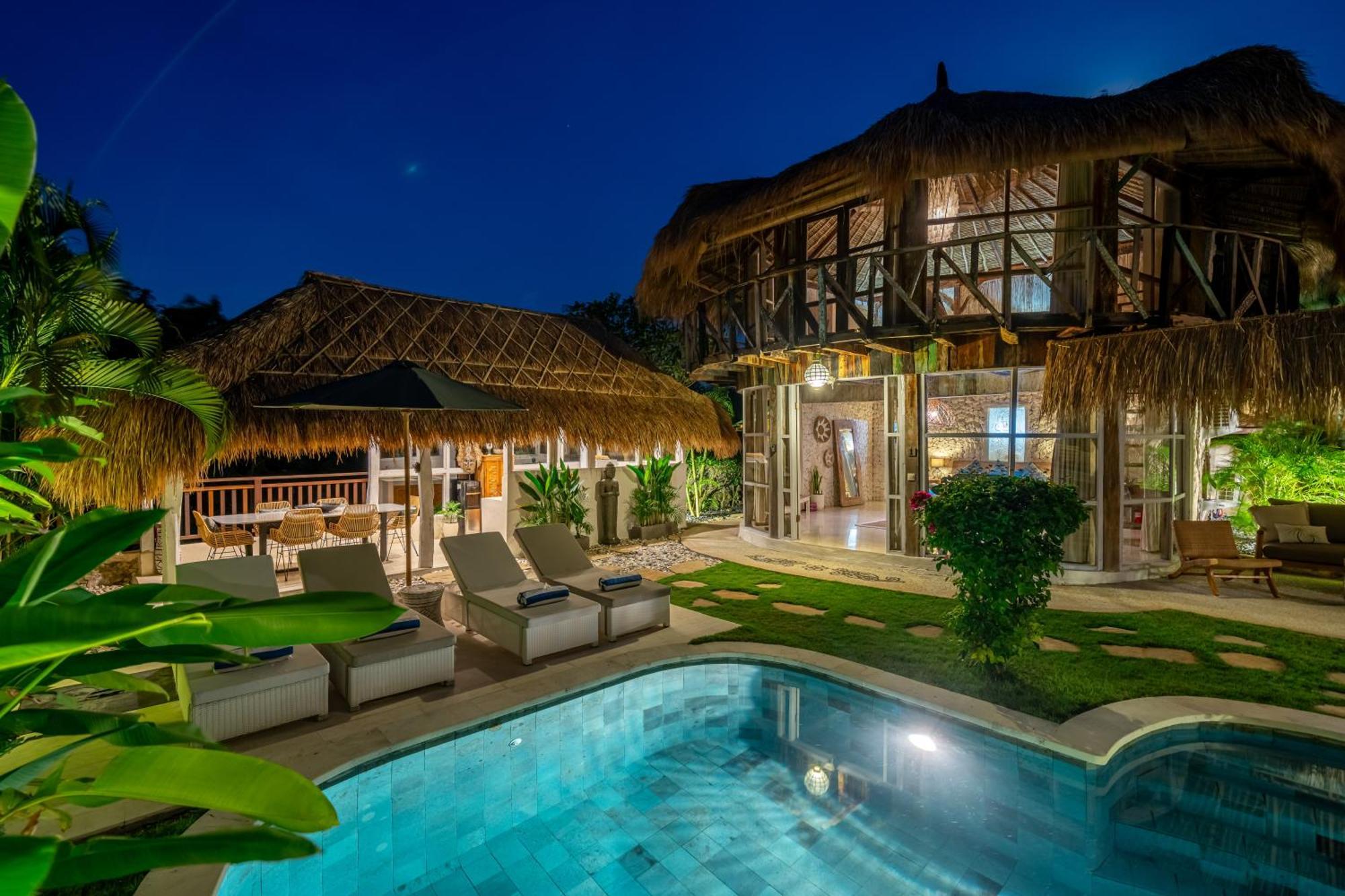 Balangan Beach Villa Idaman Bungalows Джимбаран Экстерьер фото