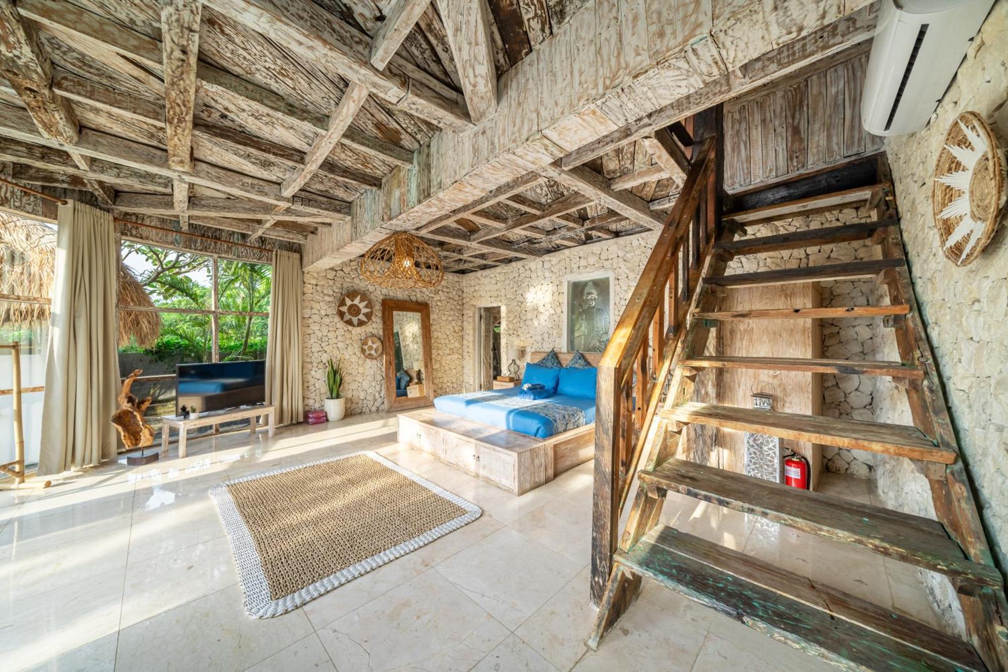 Balangan Beach Villa Idaman Bungalows Джимбаран Экстерьер фото