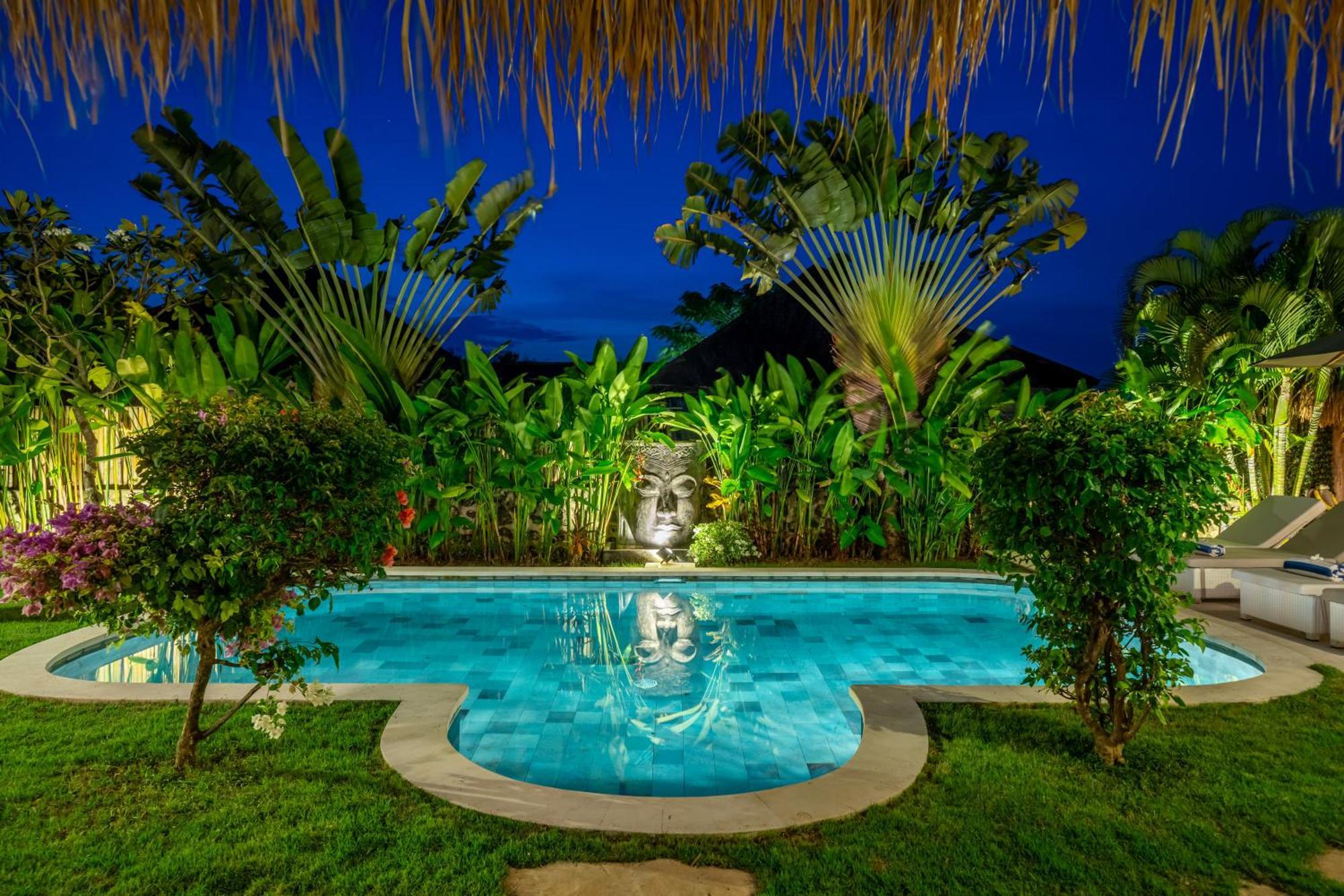 Balangan Beach Villa Idaman Bungalows Джимбаран Экстерьер фото