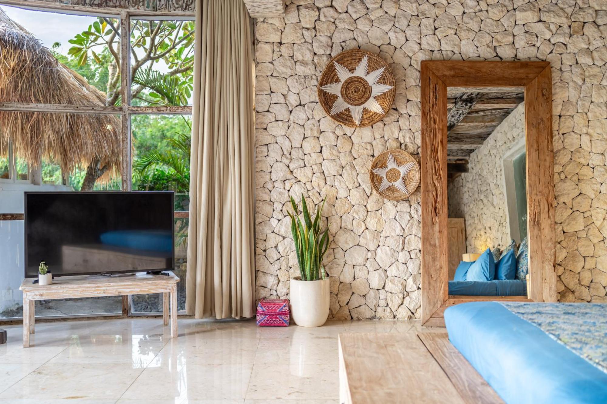 Balangan Beach Villa Idaman Bungalows Джимбаран Экстерьер фото