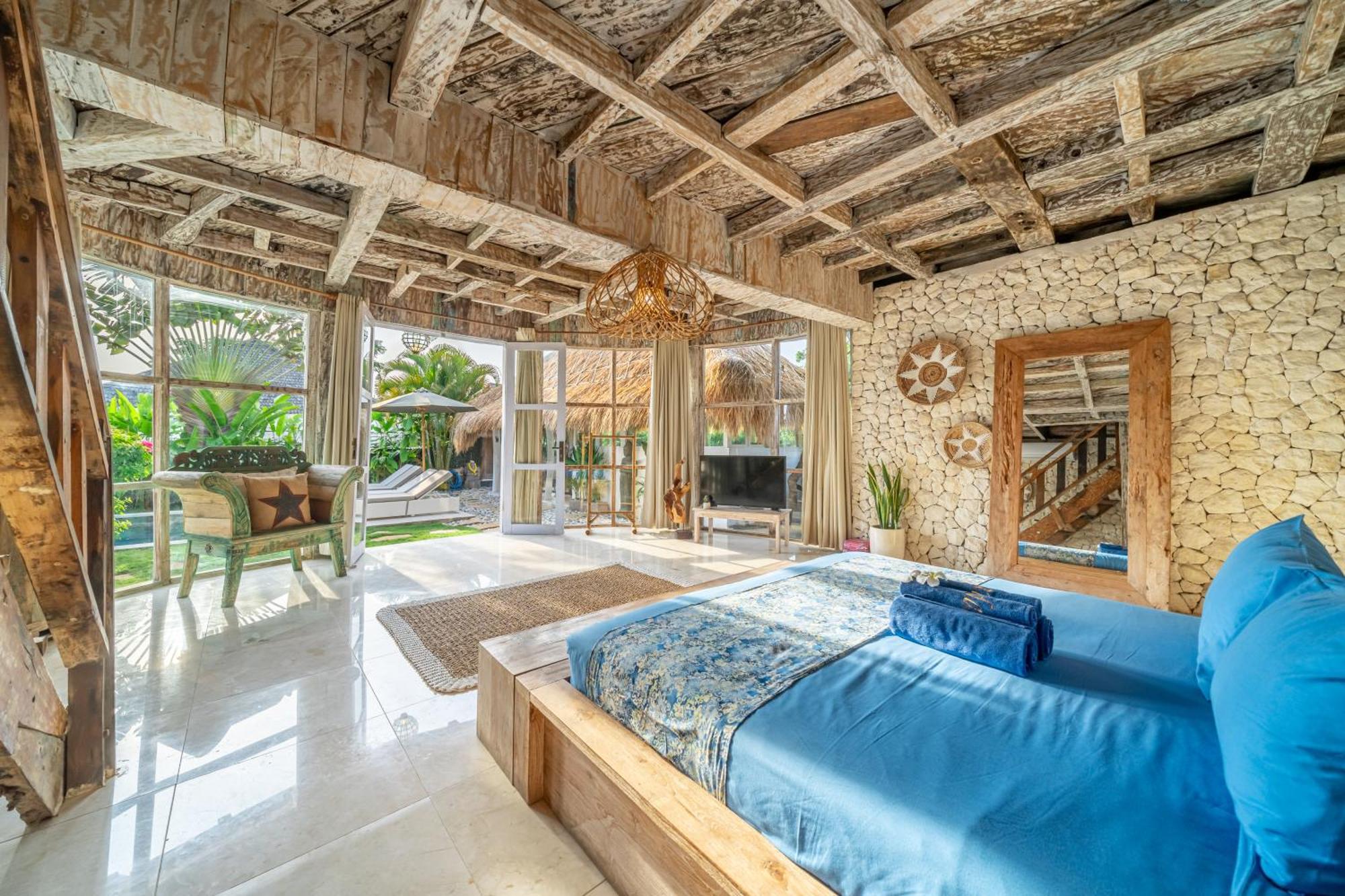 Balangan Beach Villa Idaman Bungalows Джимбаран Экстерьер фото