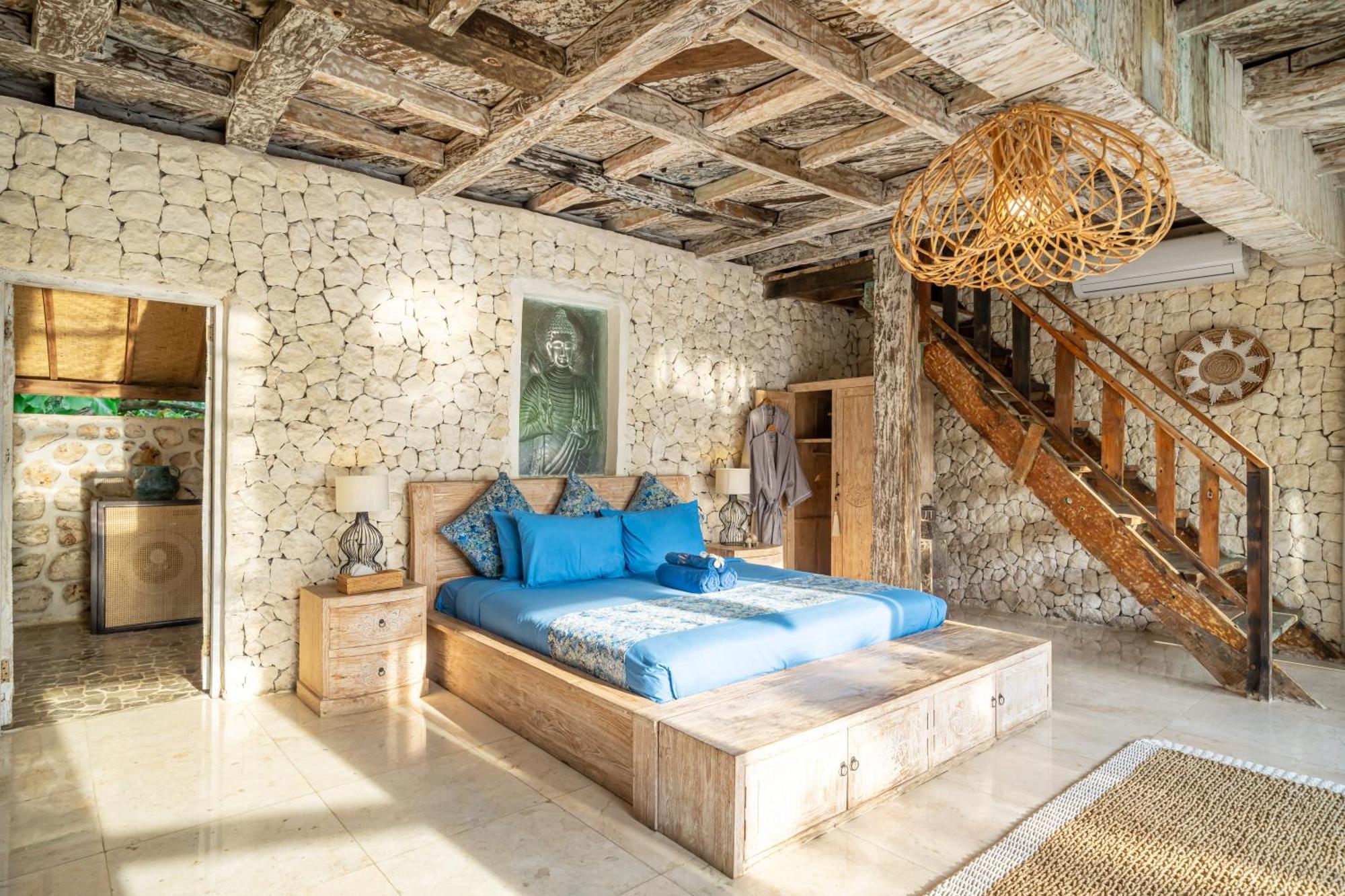 Balangan Beach Villa Idaman Bungalows Джимбаран Экстерьер фото