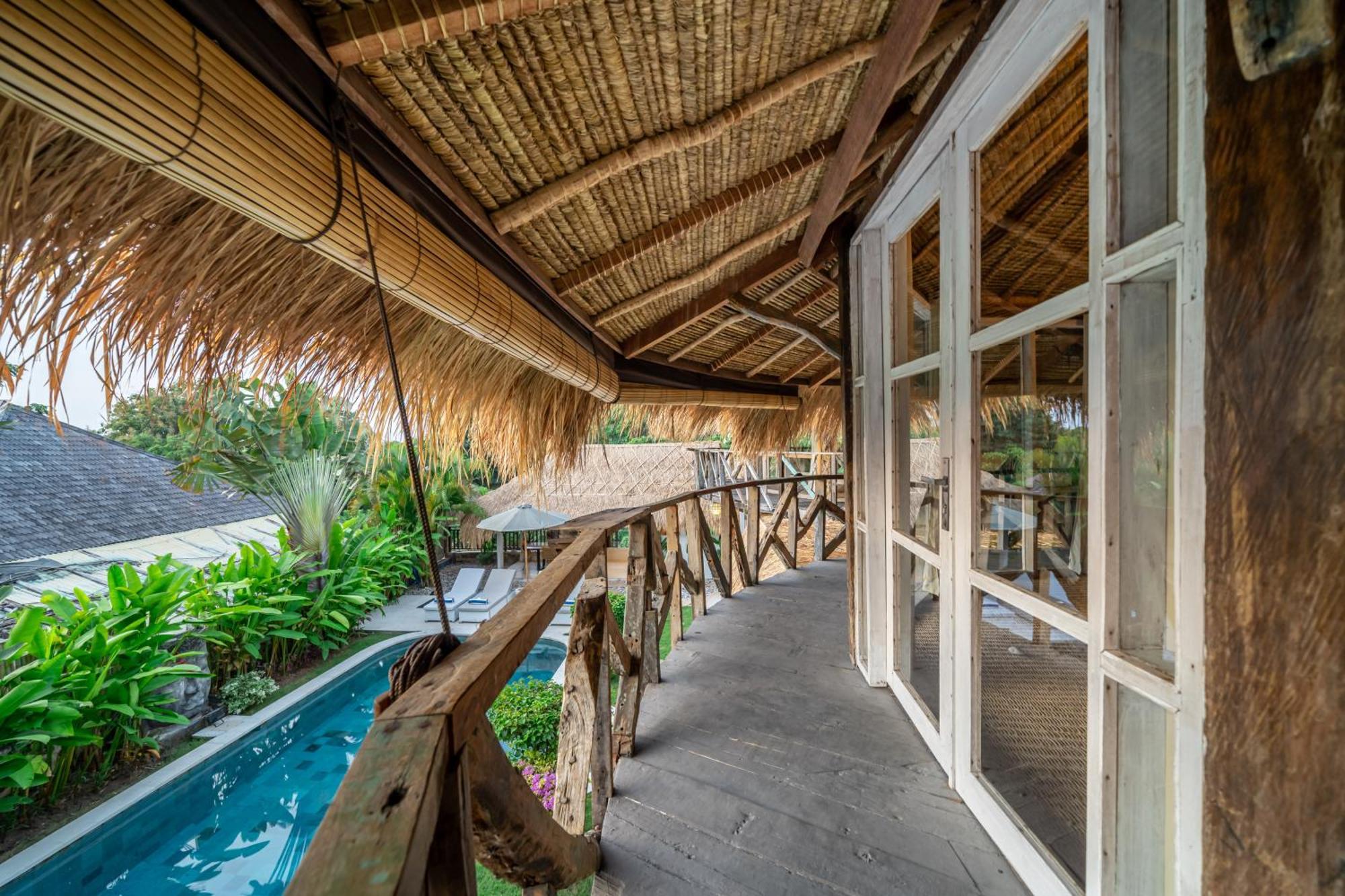 Balangan Beach Villa Idaman Bungalows Джимбаран Экстерьер фото